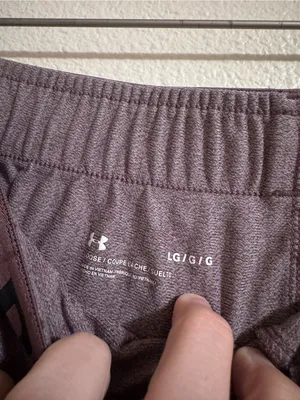 Purple Under Armour Women's Athletic Shorts thumbnail 2