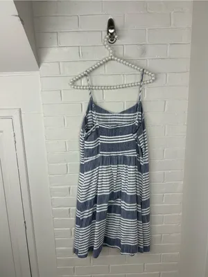 Old Navy Striped Cotton Summer Dress Size L thumbnail 8