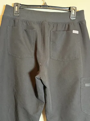 Figs Zamora Jogger Scrub Pant Womens Medium Black Medical Nurse Technical Health thumbnail 13