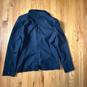 GAP Navy Blue Single Button Stretch Blazer Size 8 Professional Workwear thumbnail 4