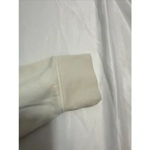 Universal Threads Off White Sweatshirt Women's M Zippered Front Long Sleeve thumbnail 5