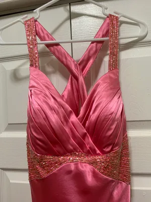 Pink Formal Dress Size 8 thumbnail 2