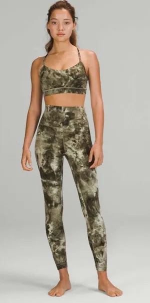 Lululemon Align High-Rise Pant 28" Diamond Dye Light Sage Medium Olive 4 thumbnail 1