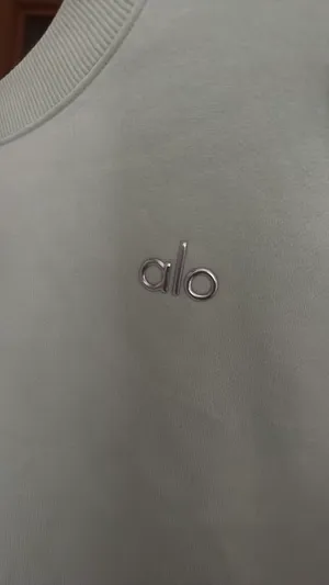 alo sweatshirt teal small thumbnail 2