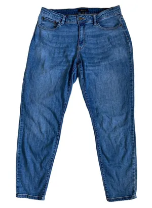 Frye Womens Blue Tapered Leg Stretch‎ Denim Jeans Size 10 WMS9BDP03 thumbnail 1