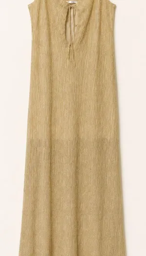 Amuse Society Women's Gold Maxi Dress thumbnail 1