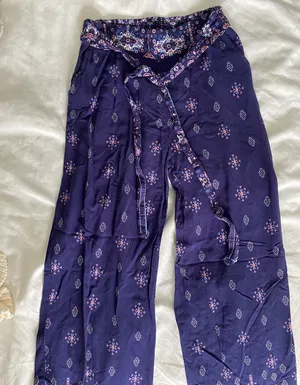Purple Patterned Pants thumbnail 1