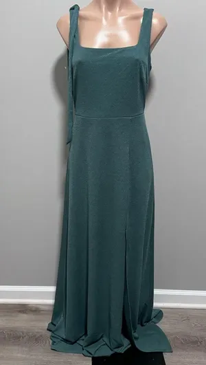 Birdy Grey Alex Convertible Maxi Dress Sea Glass Green Formal Bridesmaid Medium thumbnail 3