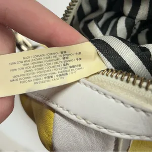 Kate Spade Blake Hudson Street Leather Satchel Crossbody Bag Limonium Yellow thumbnail 11