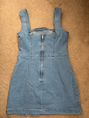 Jean Dress Blue Size M thumbnail 2