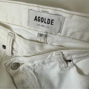 Agolde Criss Cross Wide Leg Denim Jeans 32 thumbnail 7