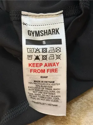 Gymshark Black High Rise Training Leggings women’s Size Small thumbnail 7