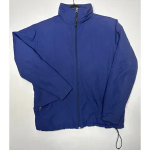 Vintage L.L. Bean 80's jacket fully thinsulate lined hidden hood in navy size XL thumbnail 2