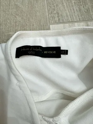 House of Harlow 1960 x Revolve White Halter Dress thumbnail 4