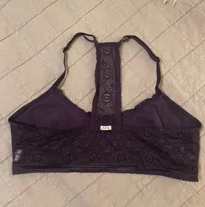 Navy Lace Bralette thumbnail 2
