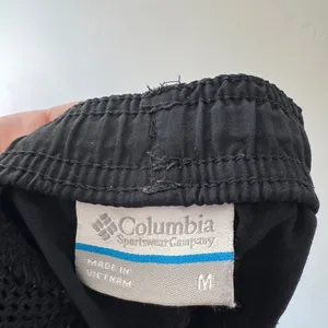 Columbia Sandy River Shorts Womens Black Lightweight‎ Elastic Waist Active thumbnail 4