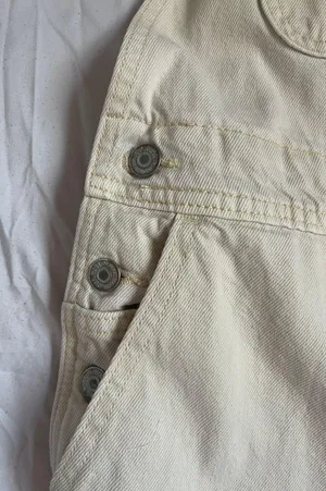 Old Navy Cream Overalls thumbnail 5