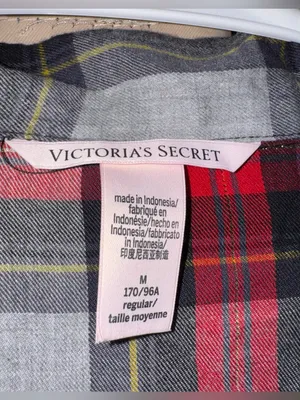 victoria’s secret plaid top thumbnail 3