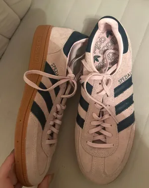 Adidas Pink & Navy Handball Spezial Shoes thumbnail 1