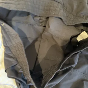 Athleta Black Drawstring Elastic Waist Pants With Pockets Size 8 thumbnail 10