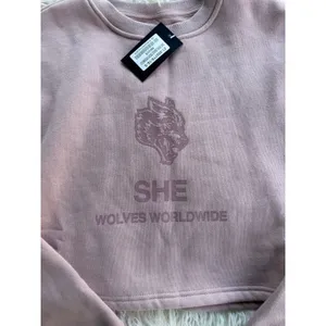 Darc Sport SHE Wolves Worldwide Crewneck Mauve Size Small thumbnail 6