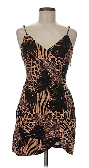 Urban Outfitters Dress Mini Print thumbnail 1