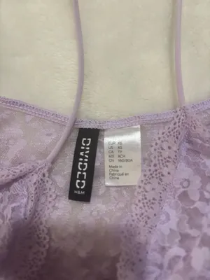 H&M Lace Tank See through thumbnail 3
