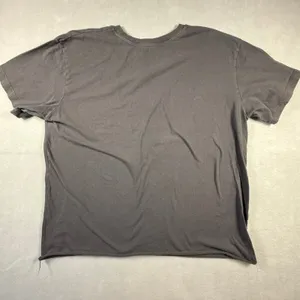 Disney The Lion King Graphic T-Shirt Gray Raw Hem Cropped Simba Scar 2XL thumbnail 7