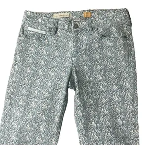 Anthropologie Pilcro Floral Jeans – Size 28 Boho Preppy Romantic Whimsical thumbnail 1