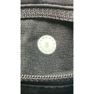 Lululemon Pace Rival Skirt 8 Black Pleated‎ Athletic Tennis Golf Skort thumbnail 4