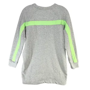 Athleta Round Trip Sweatshirt Dress Womens M Gray French Terry Sporty Athleisure thumbnail 5