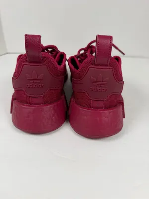 Adidas NMD_R1 Women’s 7.5 Burgundy Boost Knit Sneakers Running Shoes Casual thumbnail 8