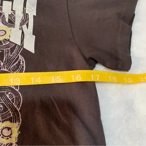 Daydreamer xs Loretta Lynn short sleeve brown shirt thumbnail 3