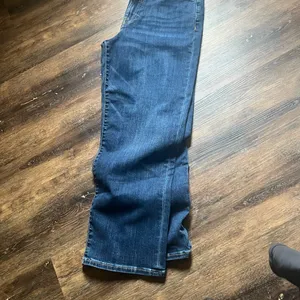 7 For All Mankind High Rise Blue Jeans thumbnail 2