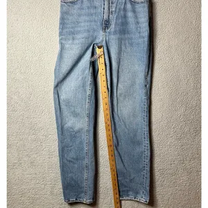 Abercrombie & Fitch‎ Jeans Womens 27/4 Blue '90s Straight Ultra High Rise Jeans thumbnail 6