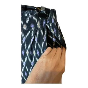 Anthropologie Lilka Pants Women Medium Blue Purple Geometric Loungewear‎ Boho thumbnail 6