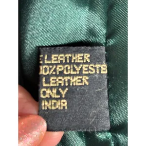 Vintage Scully Western‎ Embroidered Leather Vest Green Suede Boho Cowgirl Small thumbnail 7