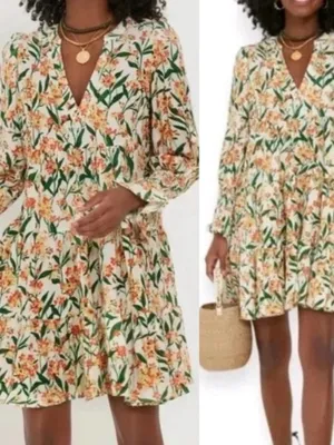 Tuckernuck Pomander Place Bermuda Blossom Kenzo dress size Small‎ thumbnail 4