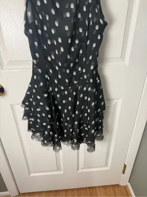 Free People Raven Printed Mini Dress in Night Combo M thumbnail 5