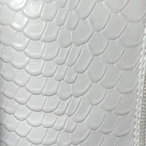 Pretty little thing cute white faux snake skin design! thumbnail 7