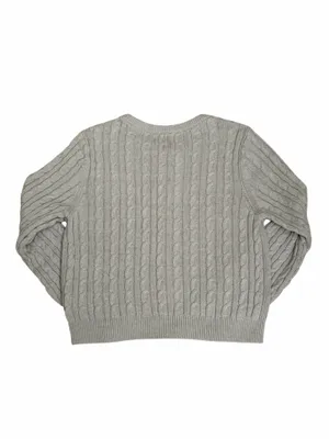 BP. Button Front Cotton Blend Grey Cardigan Size XSmall thumbnail 2