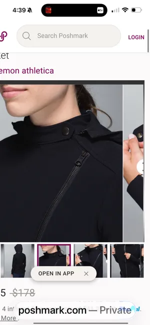 Lululemon Bust A Move Jacket Black thumbnail 3