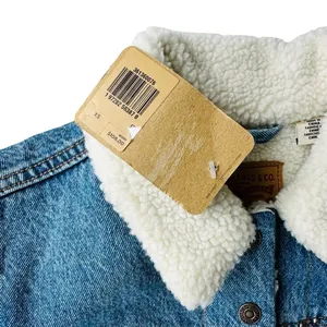 Levi's Womens Stellar Sherpa Trucker Denim Jean Jacket Size XS NEW $108 Classic thumbnail 7