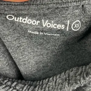 Outdoor‎ Voices Grey Tapered Leg Elastic Waist Drawstring Jogger Pants thumbnail 8