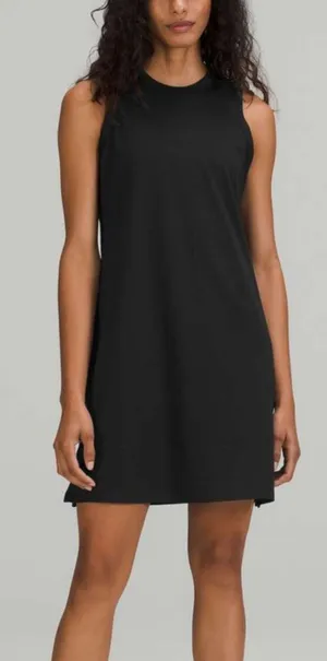 Lululemon Classic Fit Cotton Blend Dress Sz 10 thumbnail 1