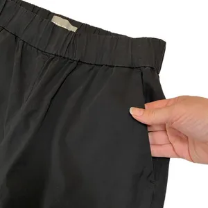 Everlane Women's Black High Waisted Wide-Leg Cotton Pants Size M‎ thumbnail 11