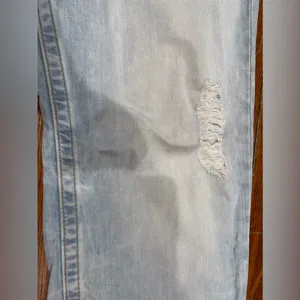 True Religion Light Blue Straight Leg Jeans thumbnail 9