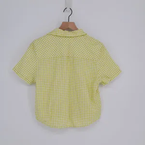 Aritzia Sunday Best Elisa Gingham Crop Shirt and Shorts Matching Set S thumbnail 4