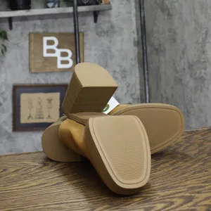 Universal Thread Tess Platform Mule Heels with Memory Foam Insole Tan Brown 11M thumbnail 7