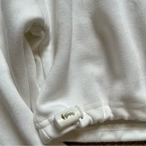 Tinsel Town Cropped Sweatshirt Women’s XS 4 Snap Collar Drawstring Adjustable thumbnail 5